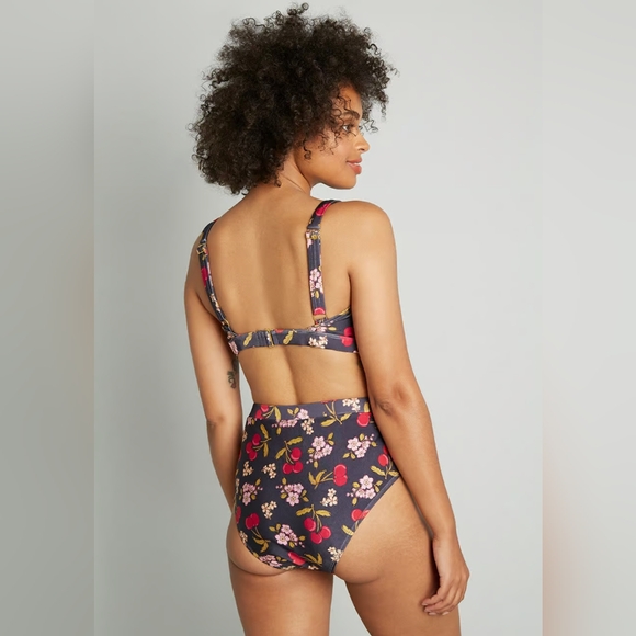 NWT Navy with Red Cherries Swim Bottoms - Princess Highway (AU 16) - Picture 2 of 4